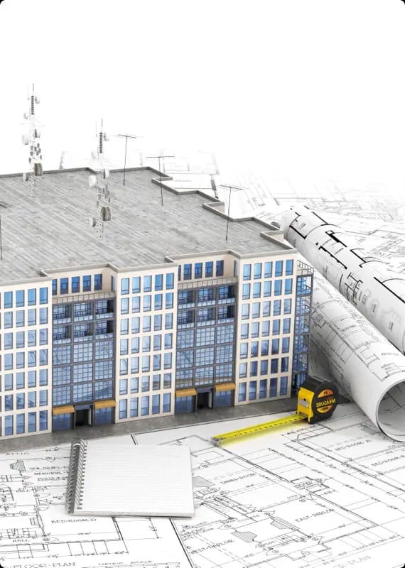 GstarBIM — 3D model over construction blueprints