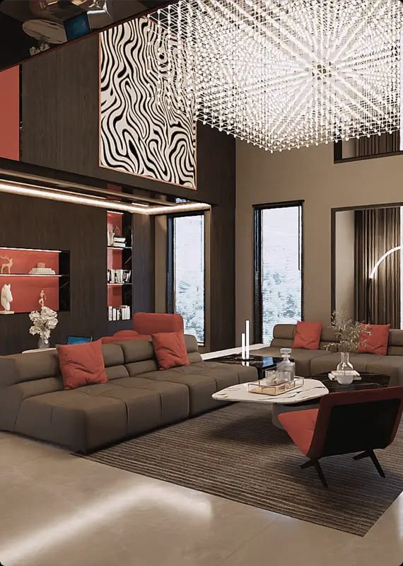 GstarBIM interior design rendering